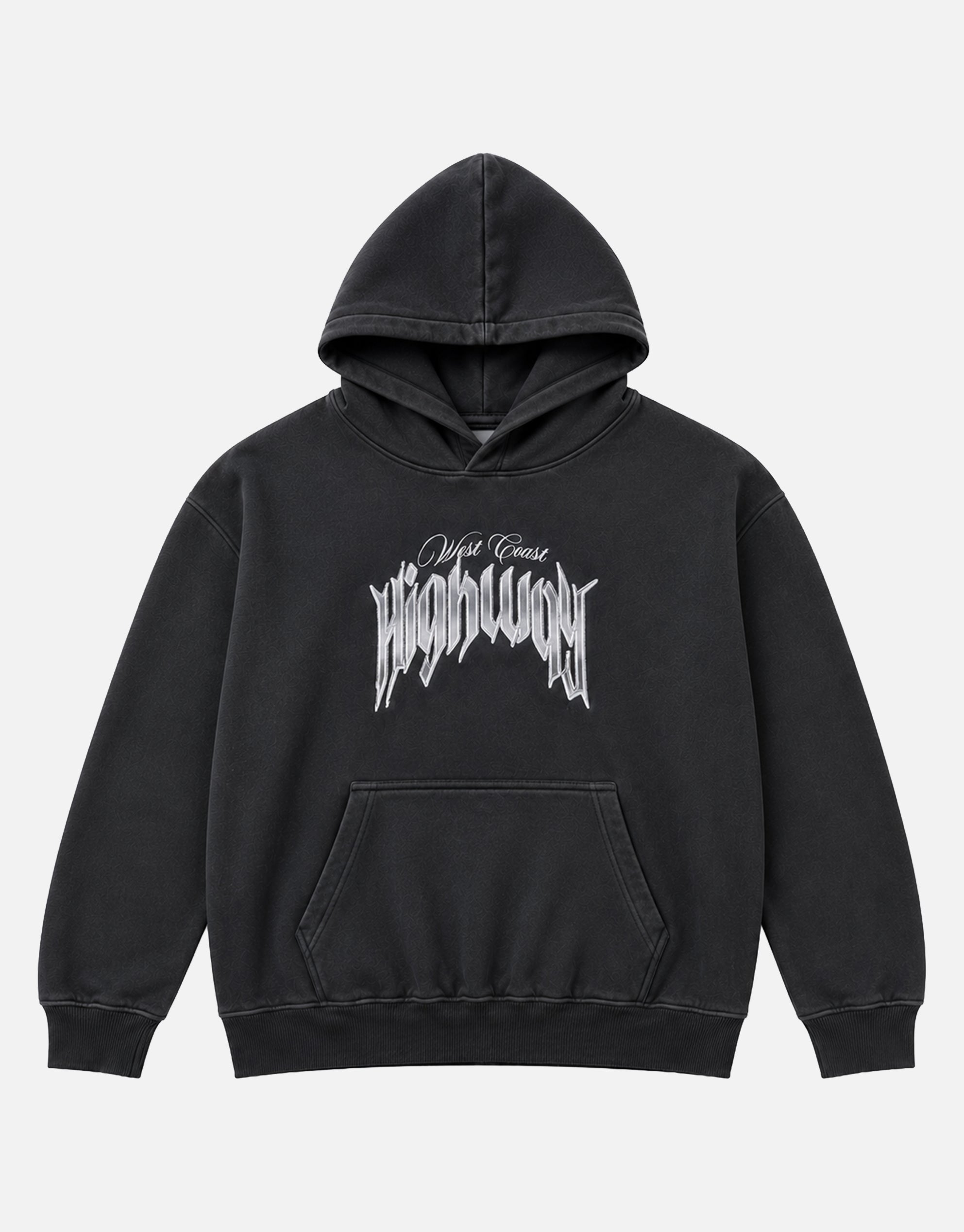 Highway SX Oversized Hoodie in Black | Hallensteins NZ
