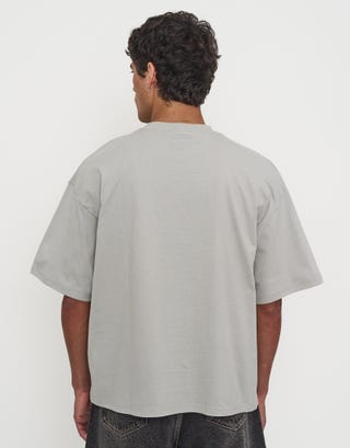 Vintage Box Fit T-Shirt in Moon Back