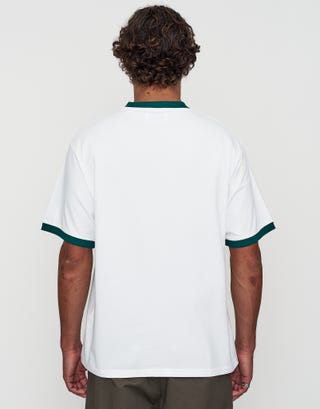 Saint Croix Relaxed Fit T Shirt in Blanc Back