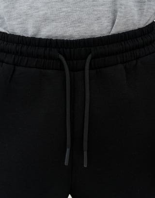 Scuba Track Shorts in Black Detail2