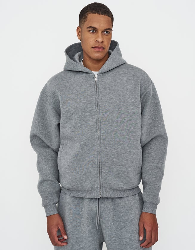 Heren Hoodies Zip Up Sweatshirts voor Mannen UK Volledige Zip Casual