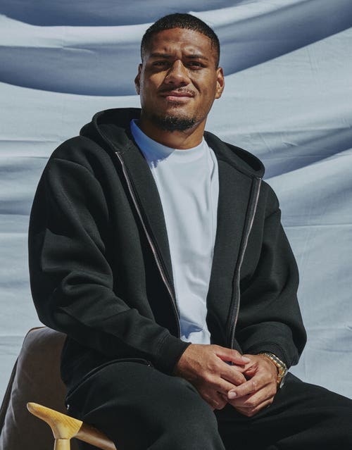 Scuba Oversized Cropped Zip Up Hoodie