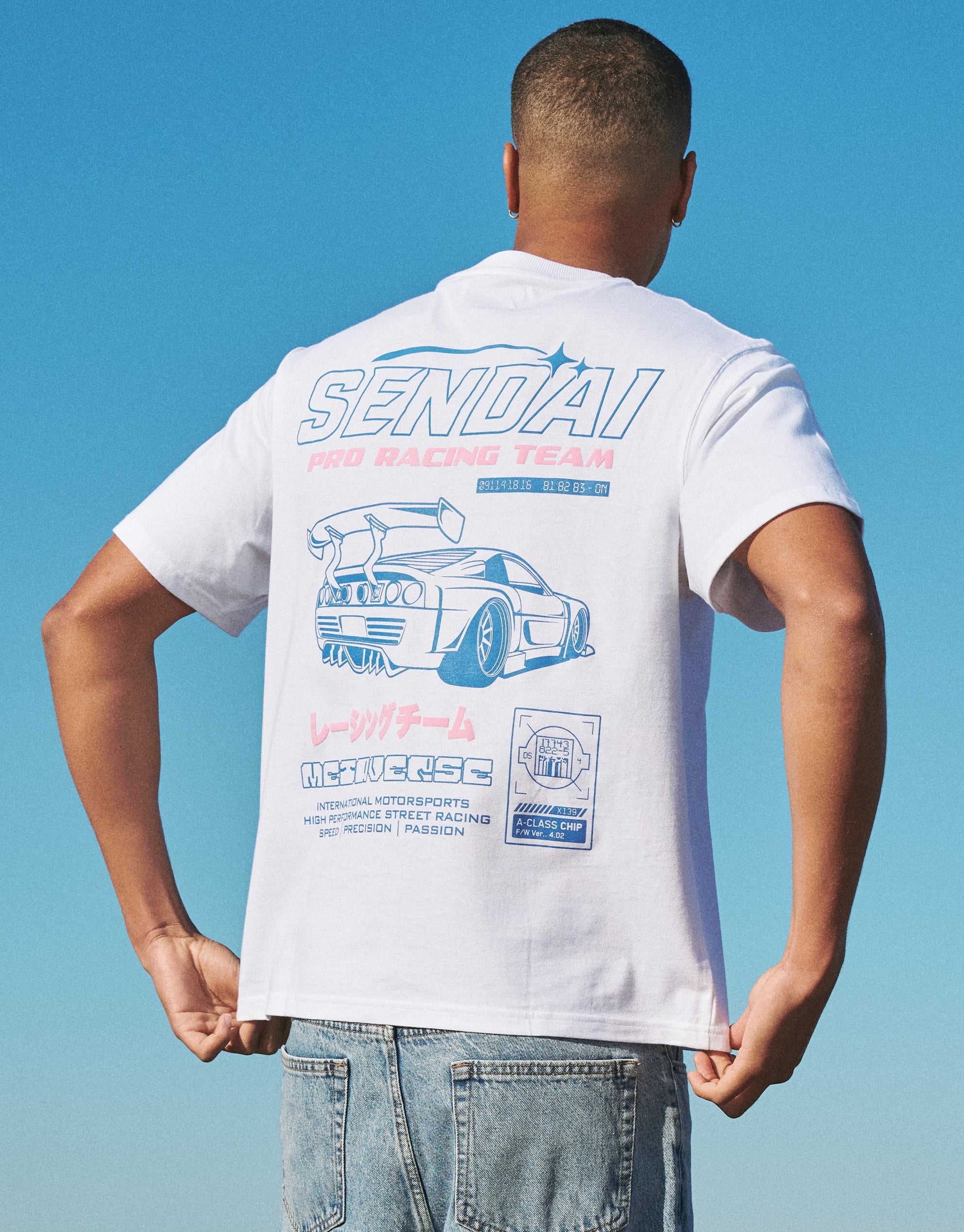 ウェア 90's Jantzen Pro-tour Swim Team T-shirt 90´s Jantzen Pro-tour Swim Team T-shirt