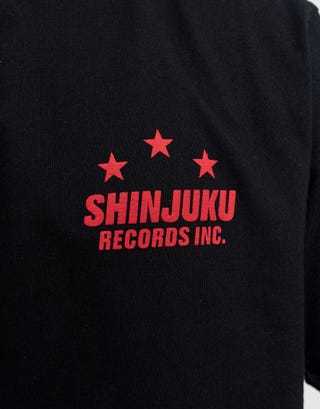 Shinjuku Relaxed Fit T Shirt in Black Detail