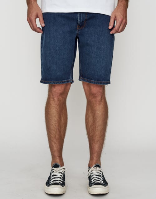 Slim Denim Shorts