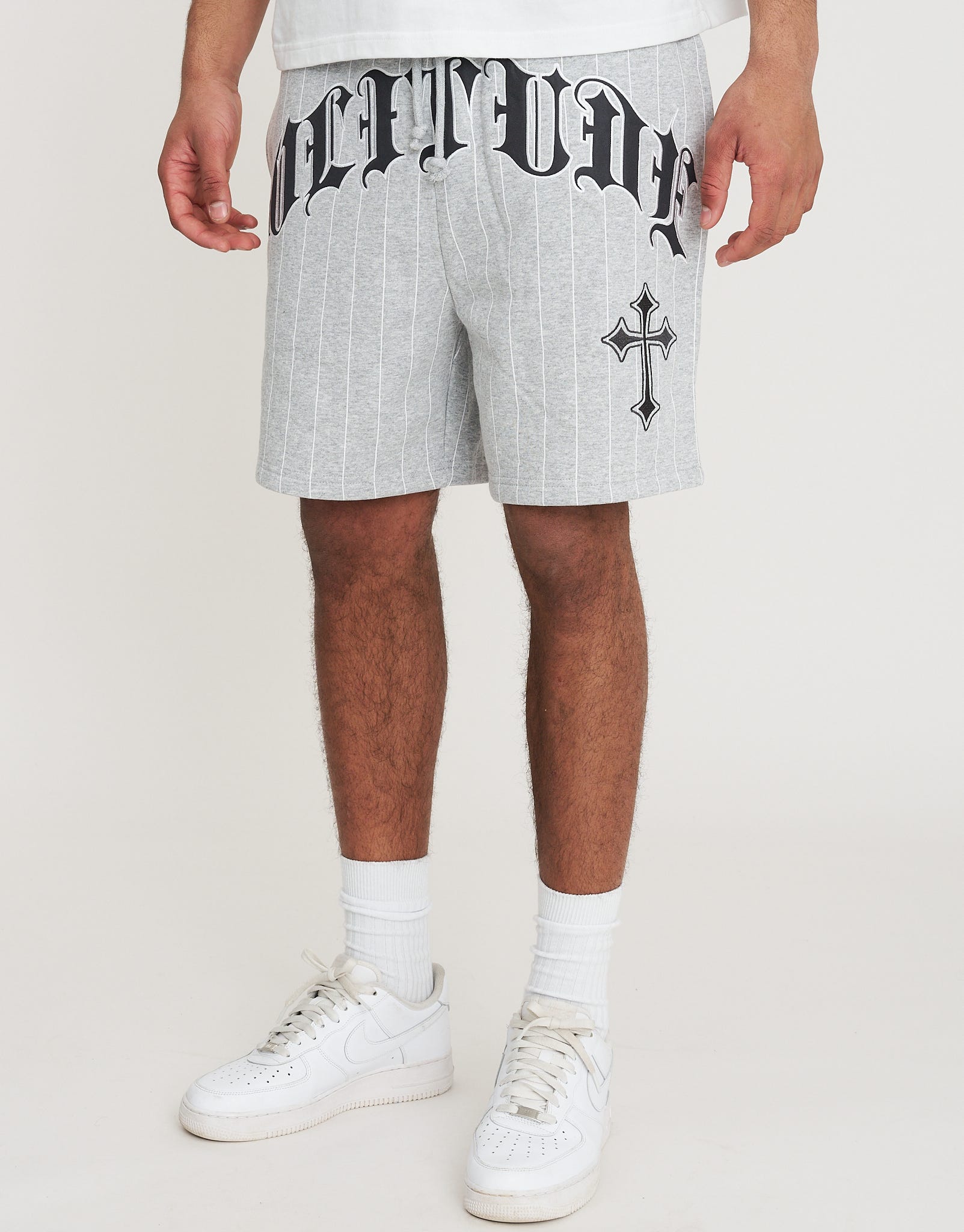 Solitude Pinstripe Track Shorts