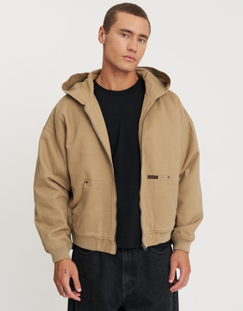 Static Supply Oversized Hooded Jacket