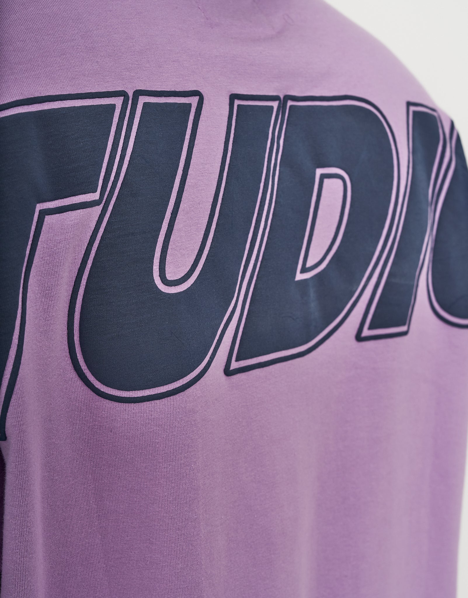 Studios Relaxed Fit T Shirt in Neon Lilac | Hallensteins NZ