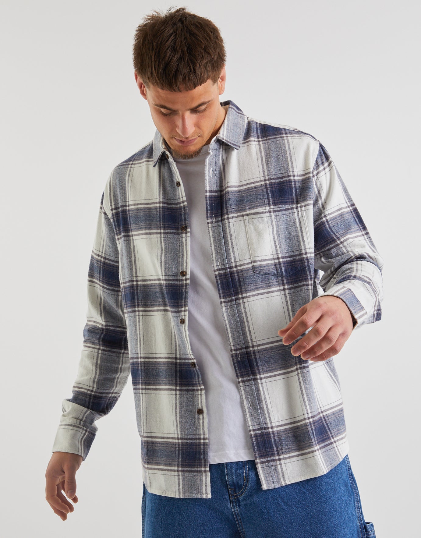 summer check shirt