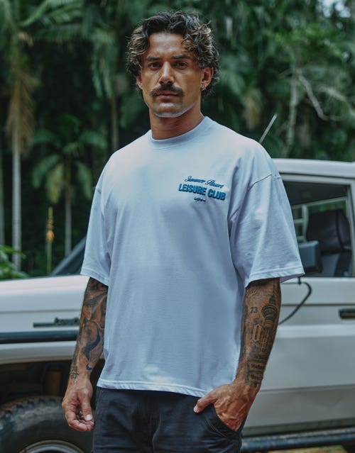 Leisure Summer Cropped Box Fit T Shirt