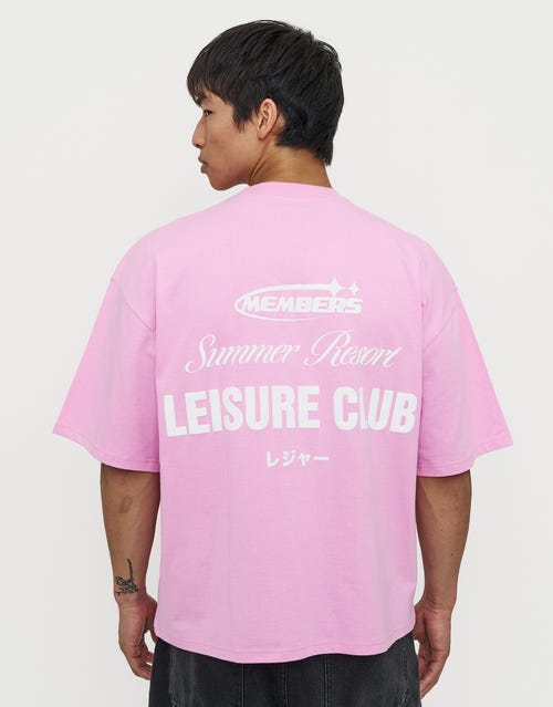 Leisure Summer Cropped Box Fit T Shirt