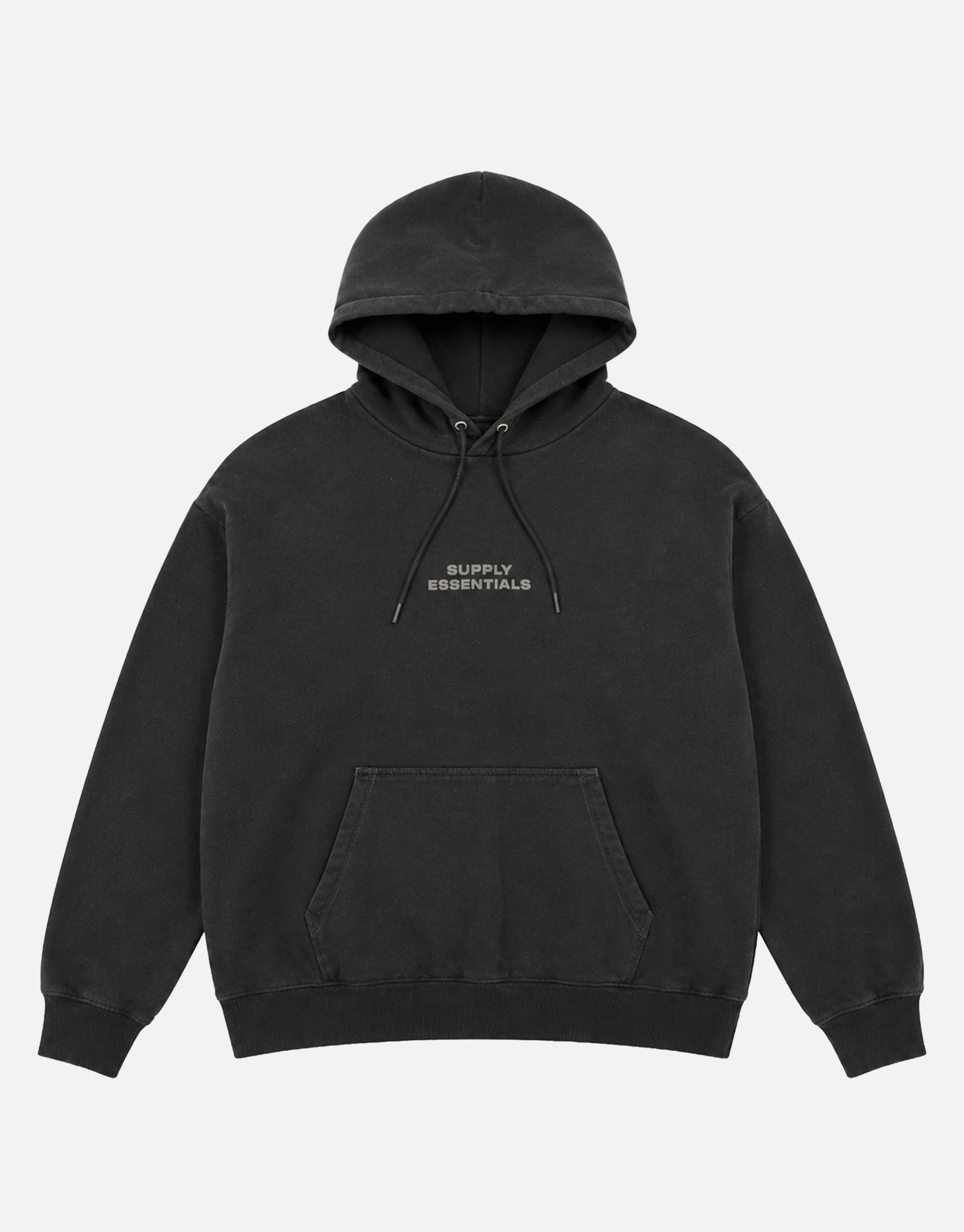 Supply Essentials Oversized Hoodie in Black | Hallensteins AU
