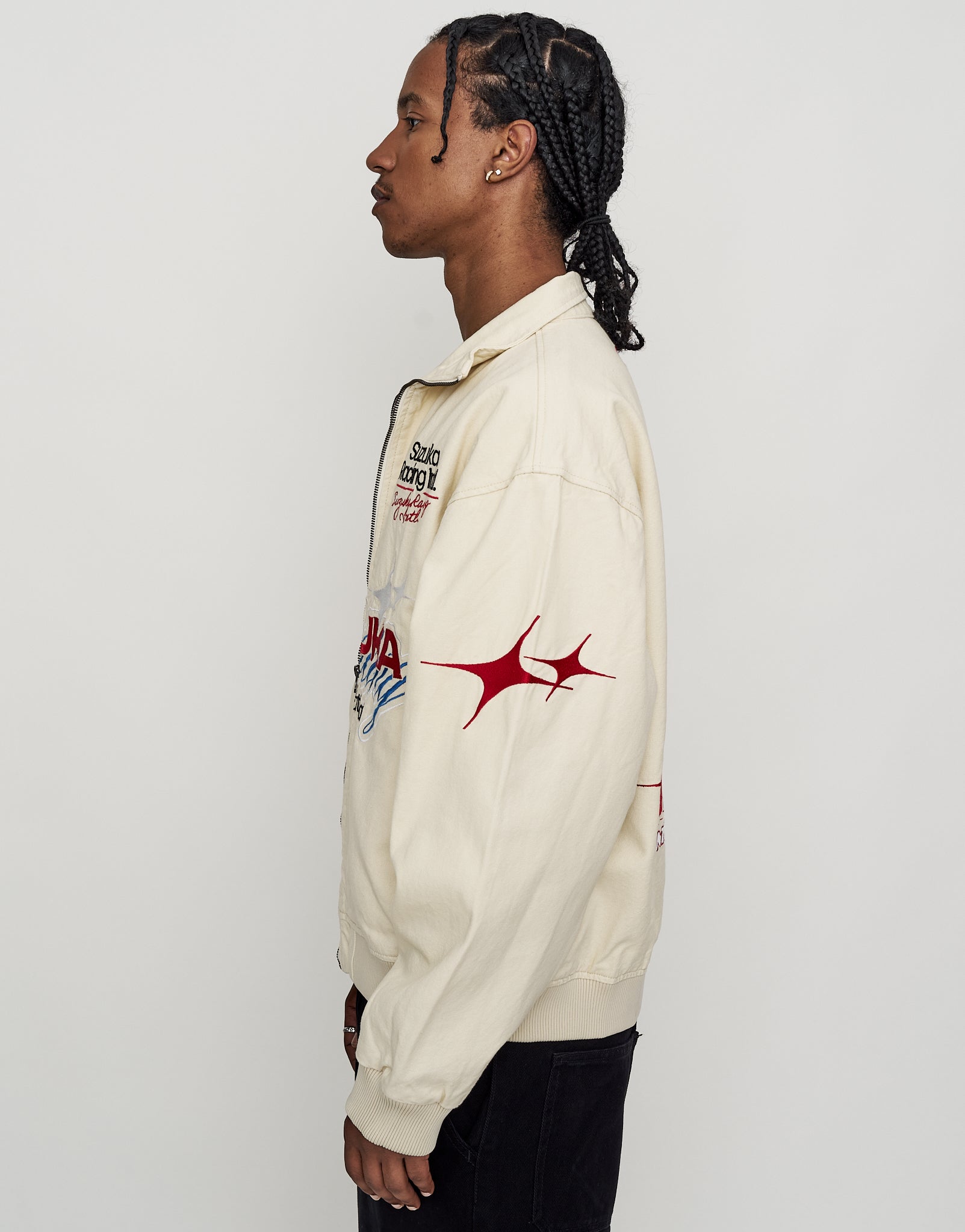 Suzuka Racing Jacket in Bone | Hallensteins AU