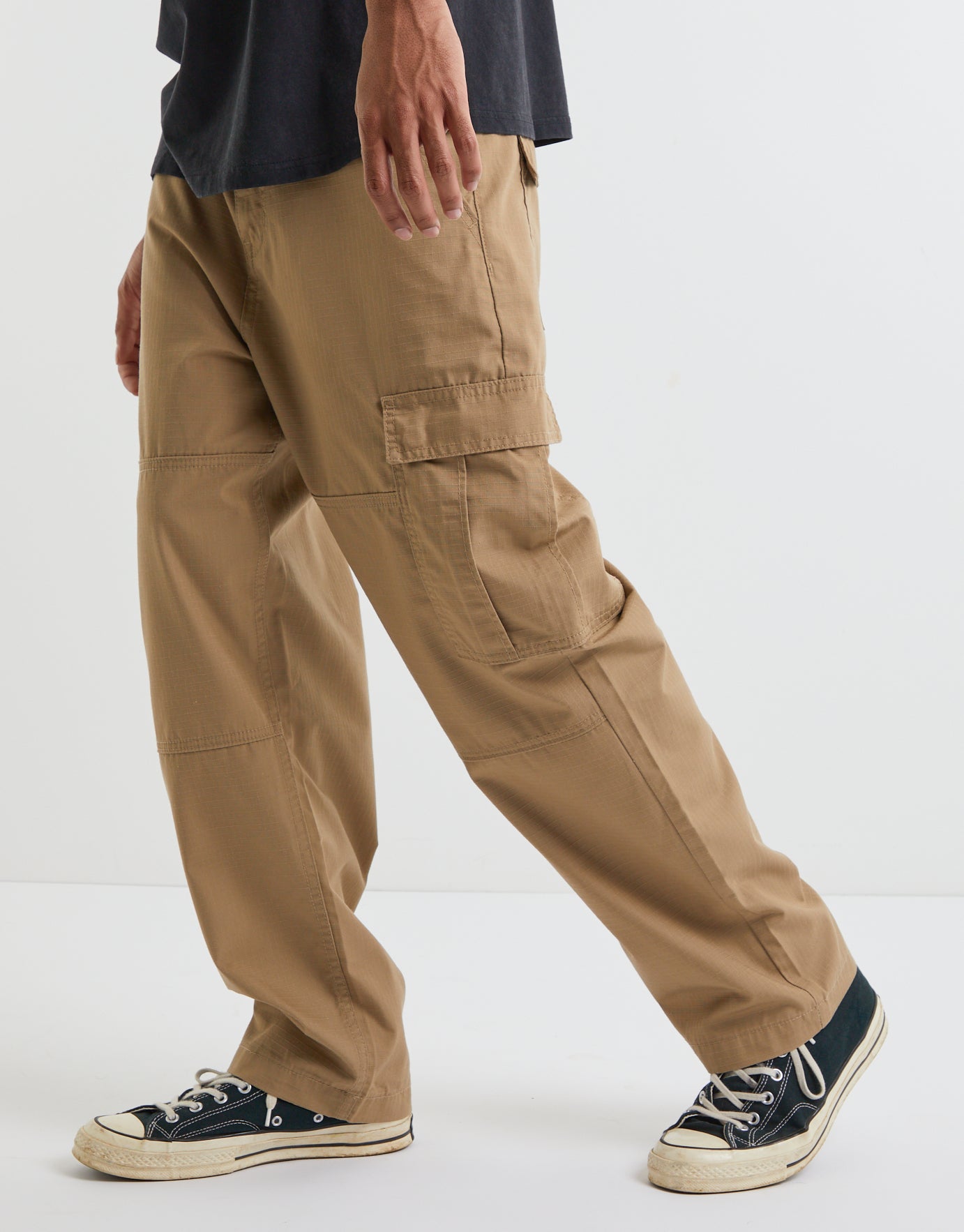 Fucking Awesome Men's Contacts Baggy Cargo Pant in Khaki Fucking Awesome