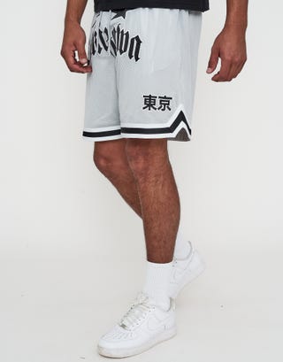 Takizawa Basketball Shorts in Moon Detail2