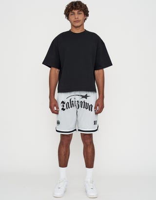 Takizawa Basketball Shorts in Moon Full
