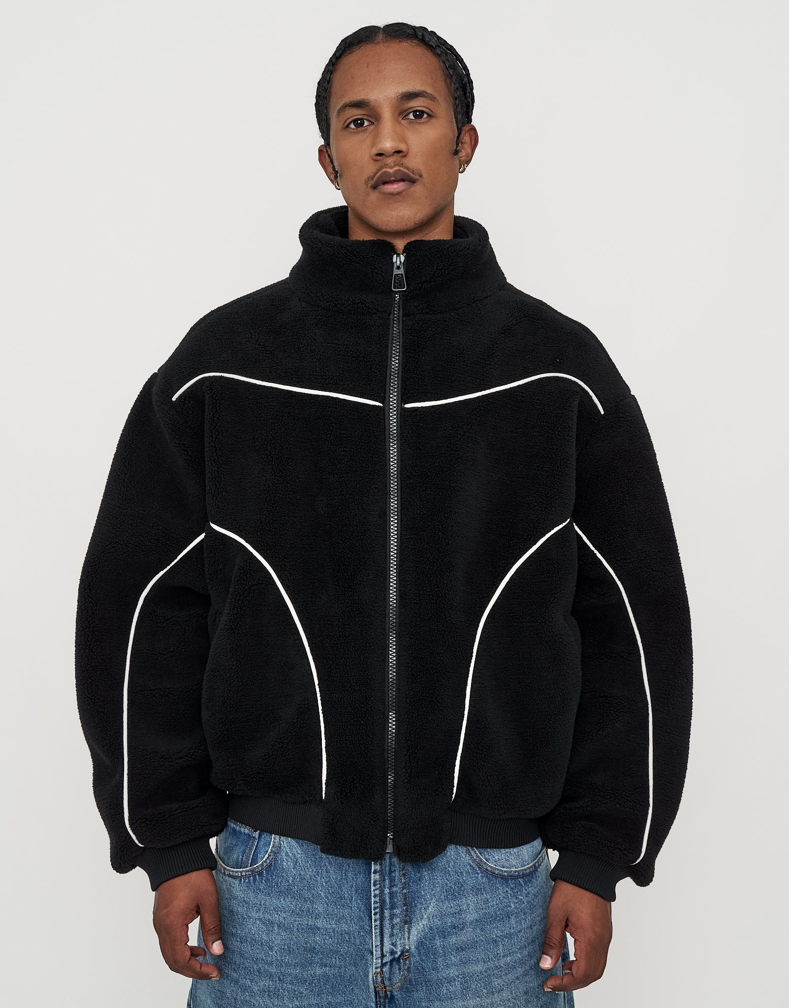 Teddy Jacket in Black | Hallensteins AU