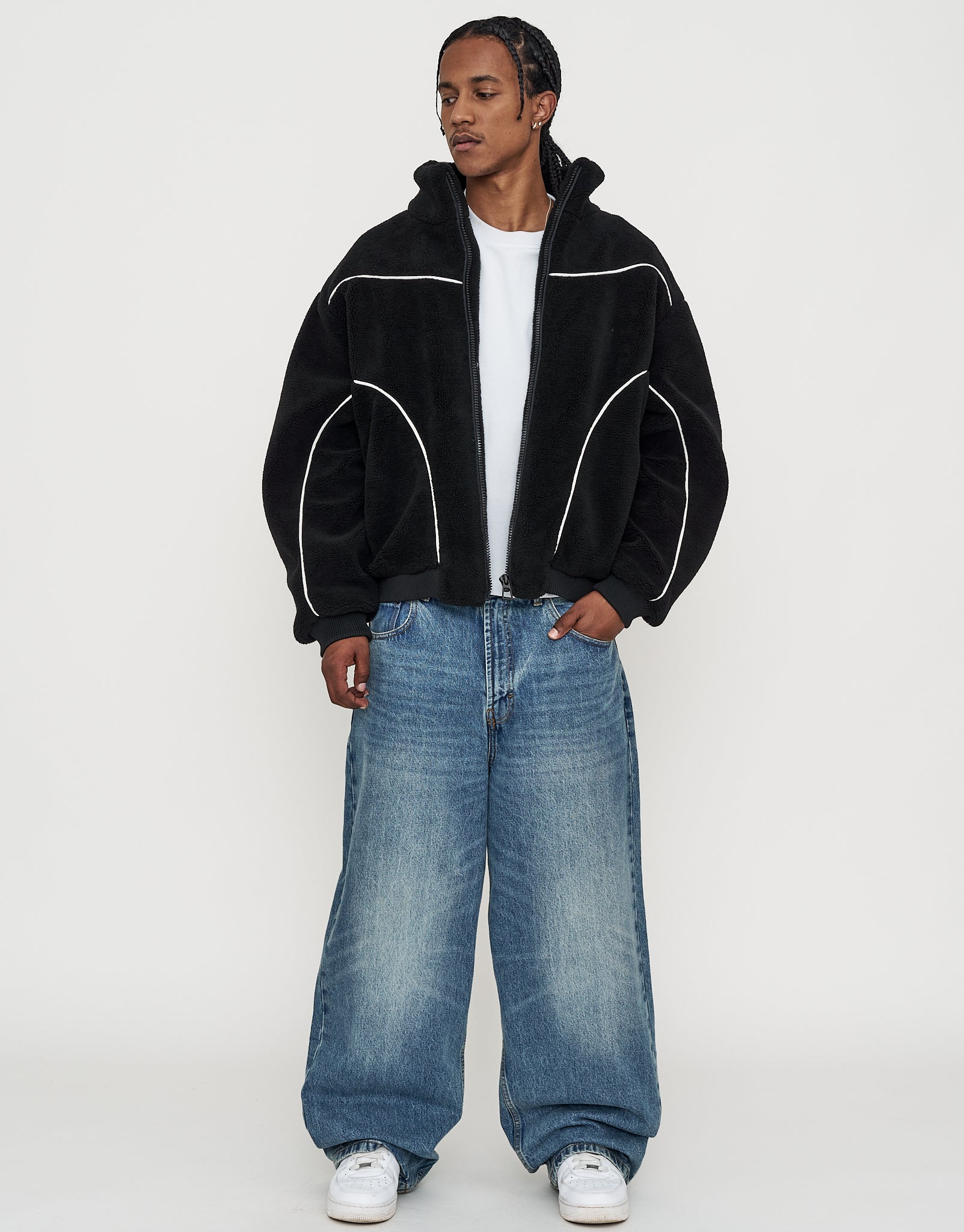 ジャケット・アウター TEDDY adidas Essentials Teddy Jacket - Brown | Free Shipping with
