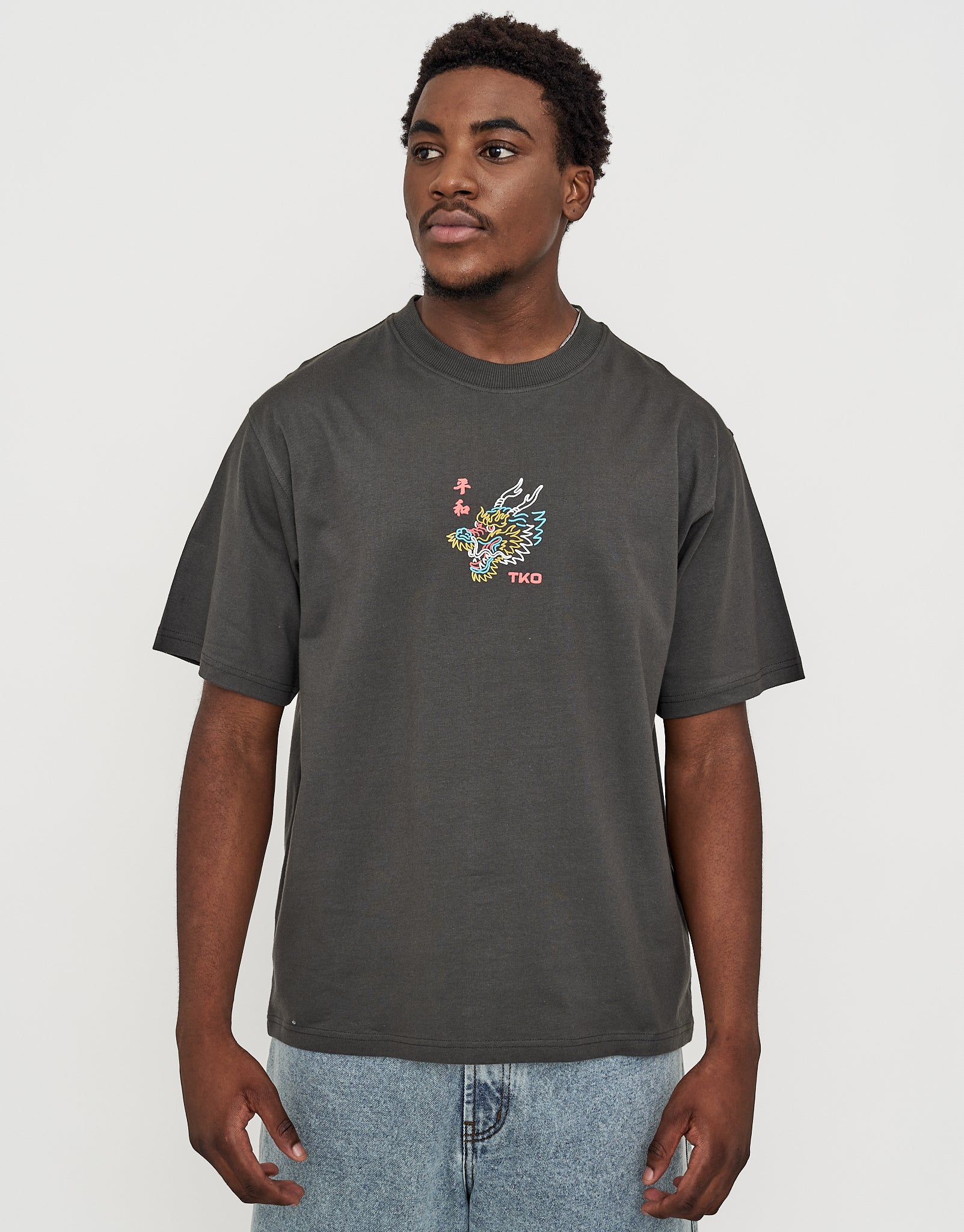 豪華 両A面 90s JADE DRAGON TATTOO Tシャツ XL Jade Dragon Tattoo