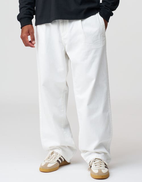 Baggy Fit Pleated Pants