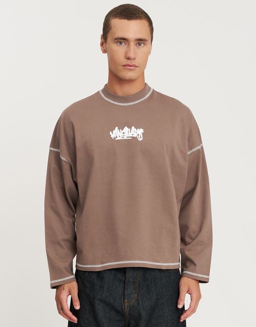 Vanguard Cropped Long Sleeve T Shirt