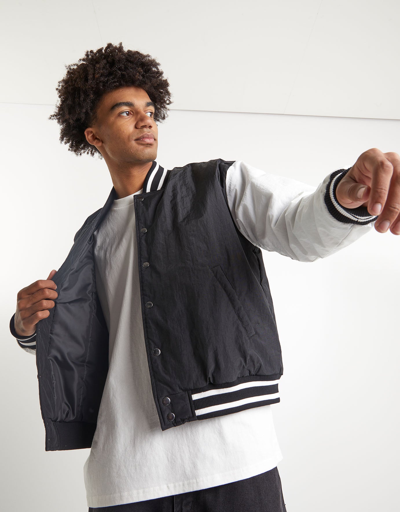 bomber varsity jacket