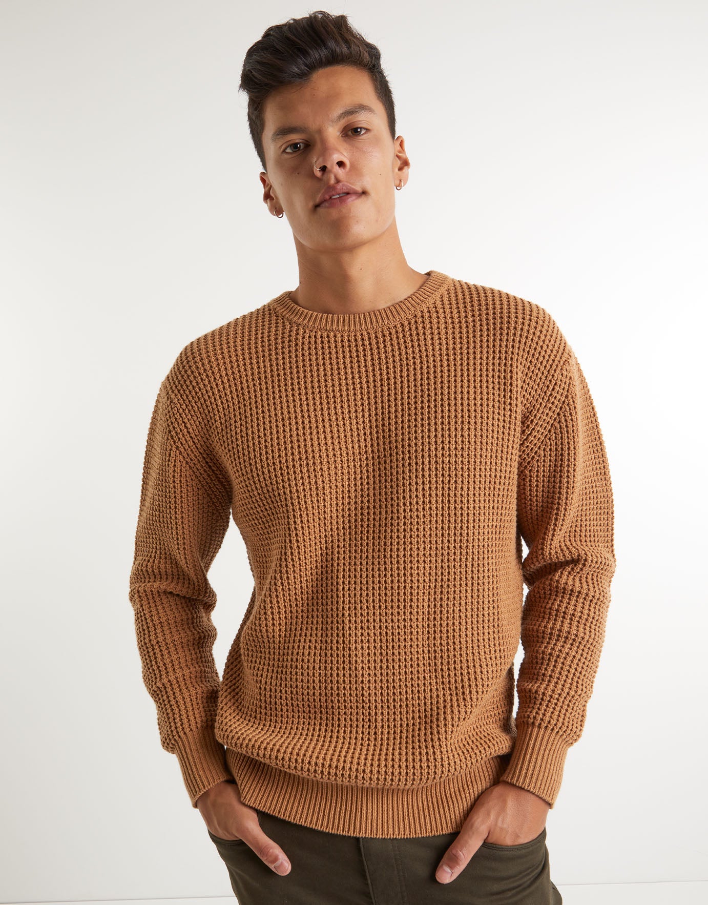 https://www.hallensteins.com/content/products/ab-w22-waffle-crew-knit-jumper-tan-front-10002668.jpg?width=2058