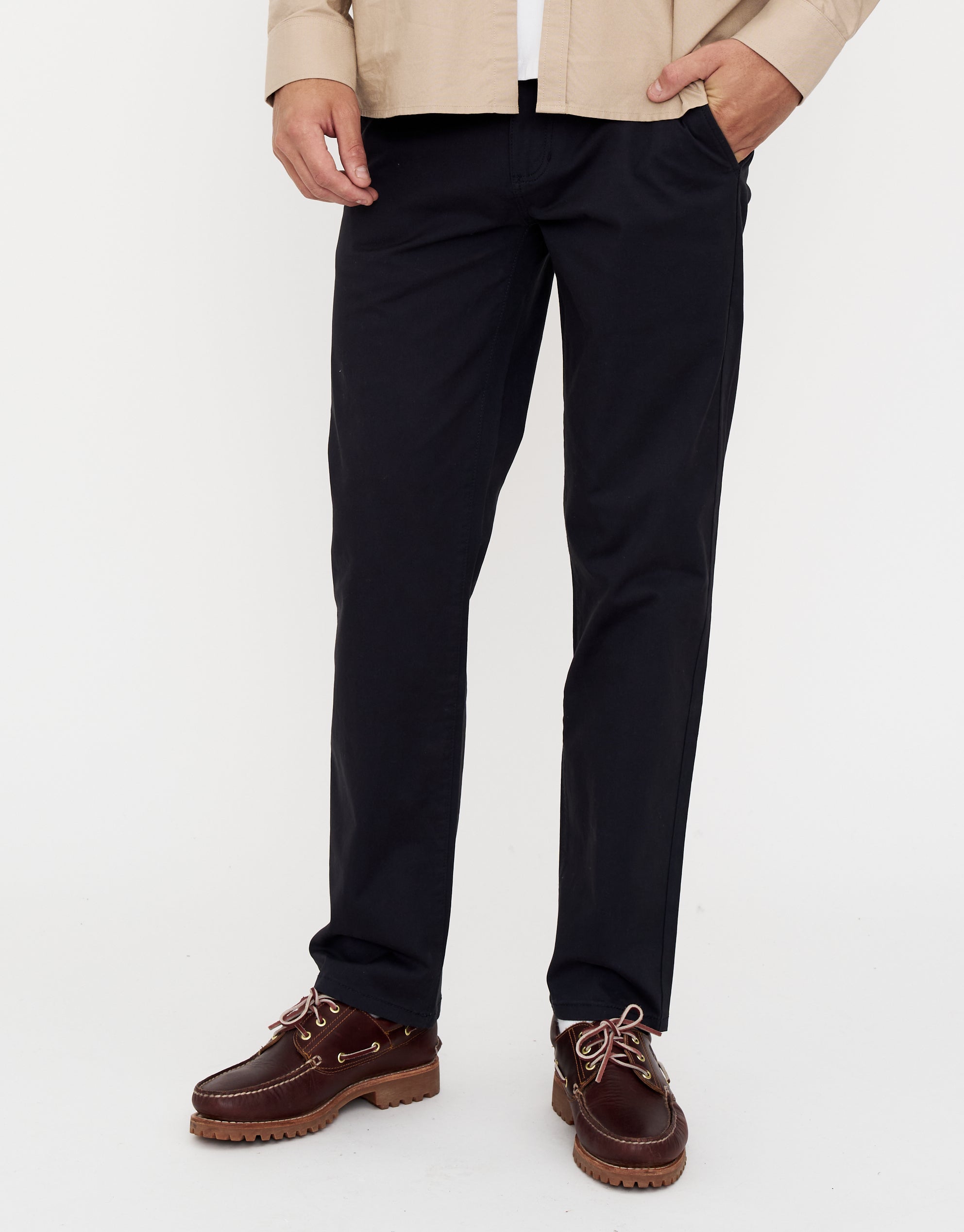 Straight Fit Chino Pants in Navy | Hallensteins NZ