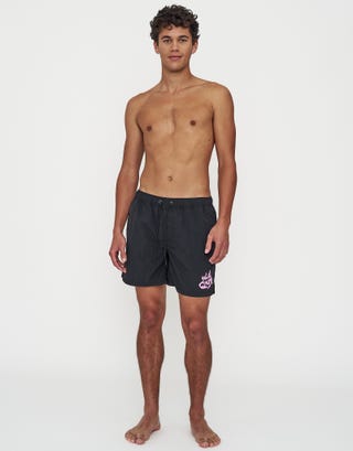 Weekend Club Swim Shorts in Black Full
