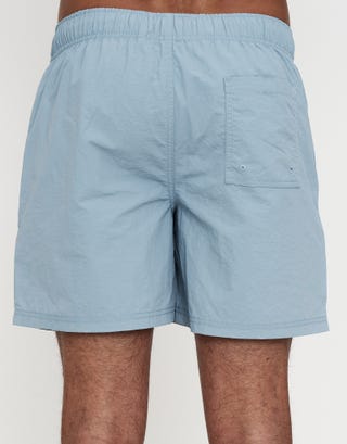 Weekend Club Swim Shorts in Blue Mist Detail
