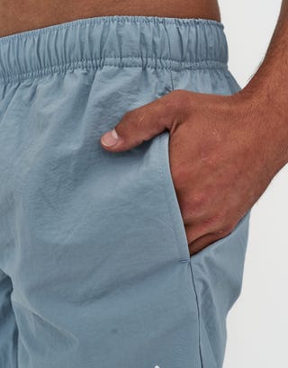 Weekend Club Swim Shorts in Blue Mist Detail2