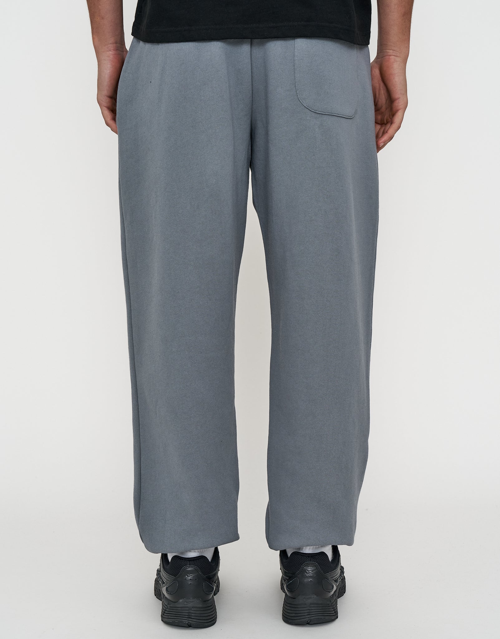 Baggy Weekend Club Cuffed Track Pants in Slate | Hallensteins AU