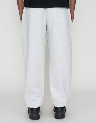 Baggy Weekend Club Cuffed Track Pants in Snow Marle Back