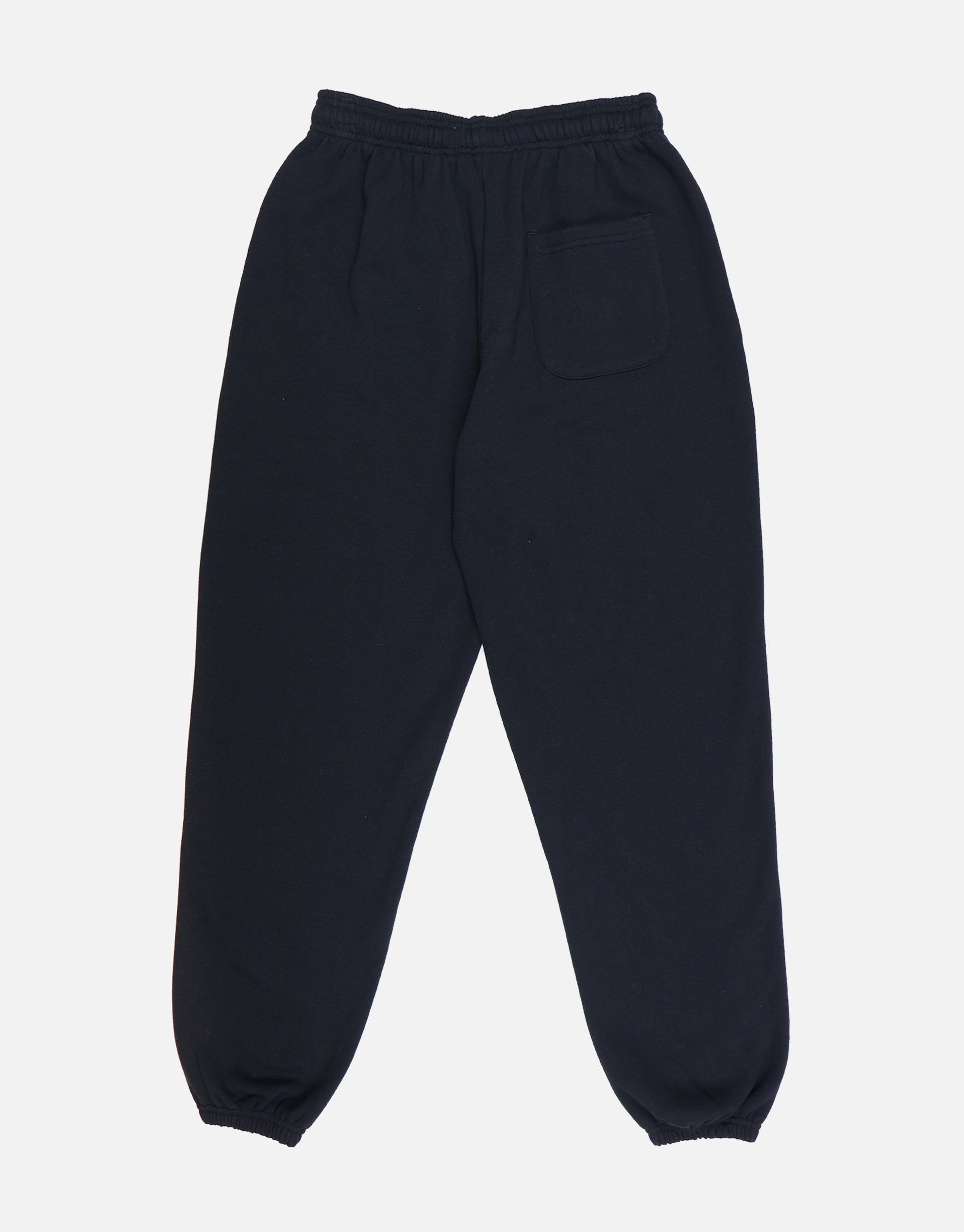 Baggy Weekend Club Cuffed Track Pants in Solid Black | Hallensteins NZ
