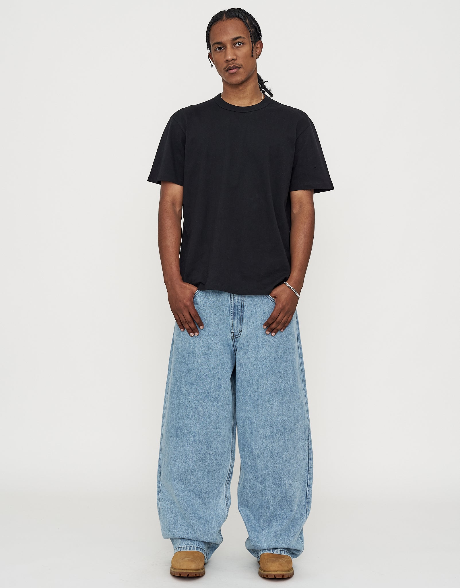 Extra Baggy Fit Jeans in Blue Fade | Hallensteins NZ