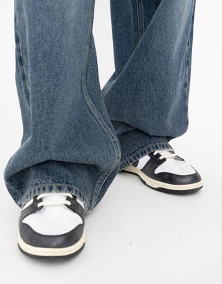 Extra Baggy Fit Jeans in Swill Blue Detail3