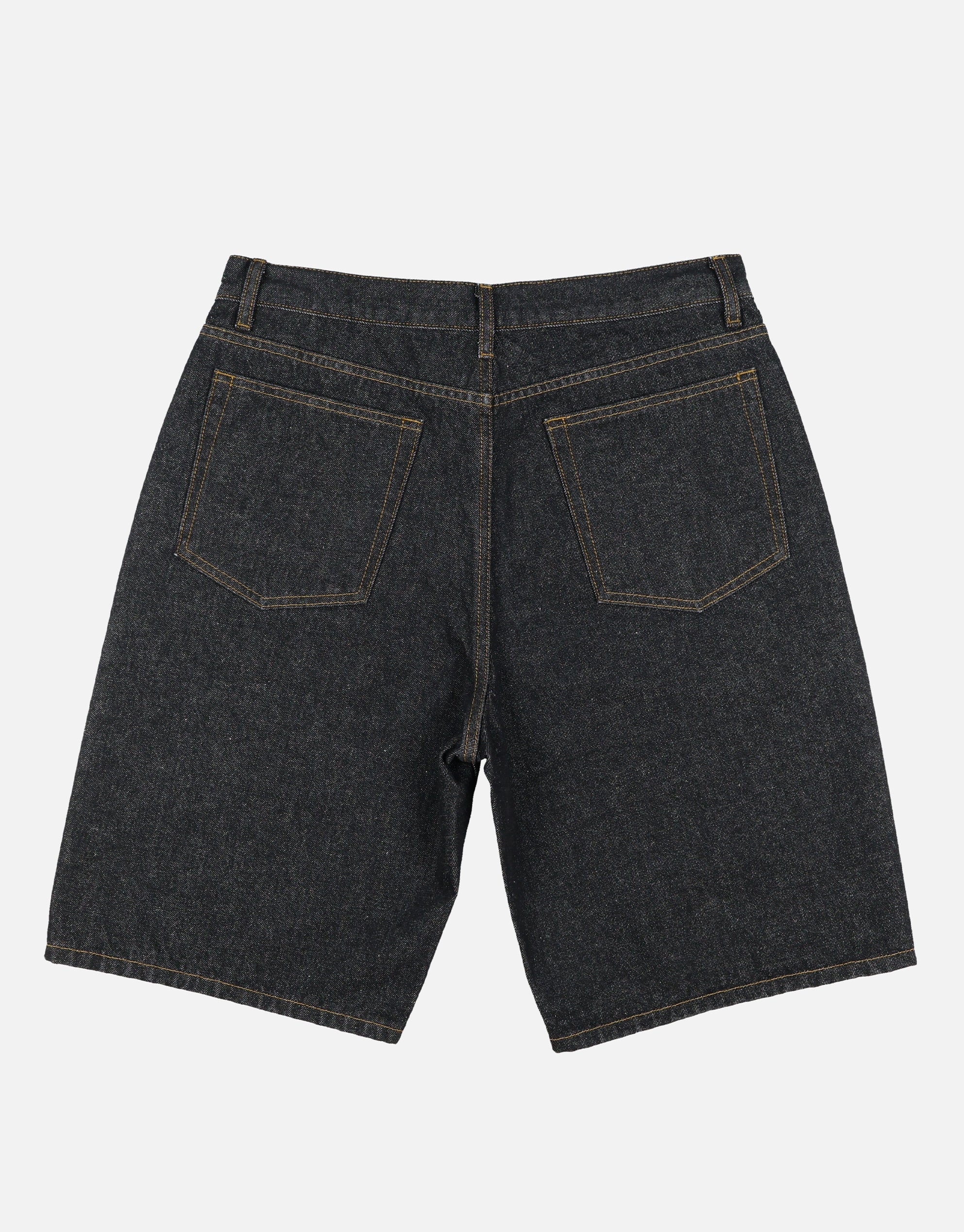 Baggy Fit Jorts in Dark Raw | Hallensteins NZ