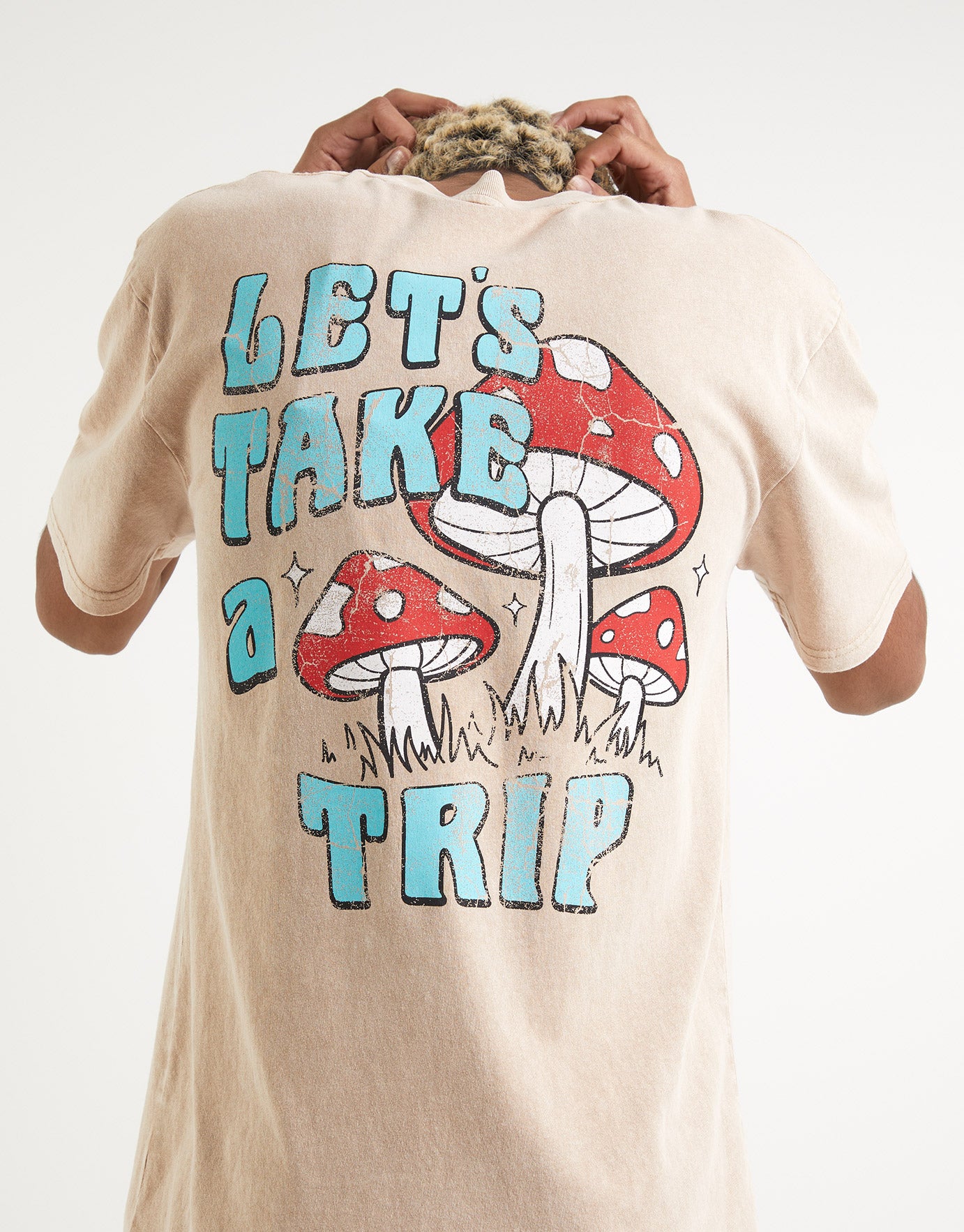 Take A Trip Mushroom Graphic T Shirt in 