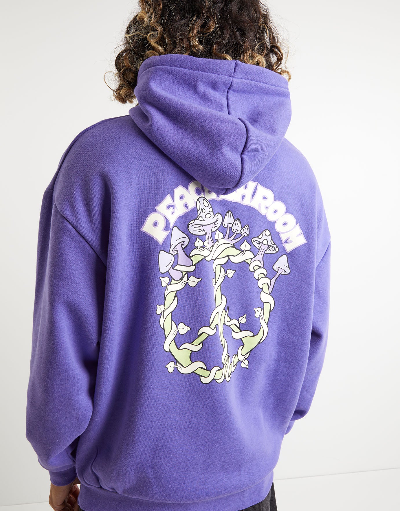 purple sweatshirt