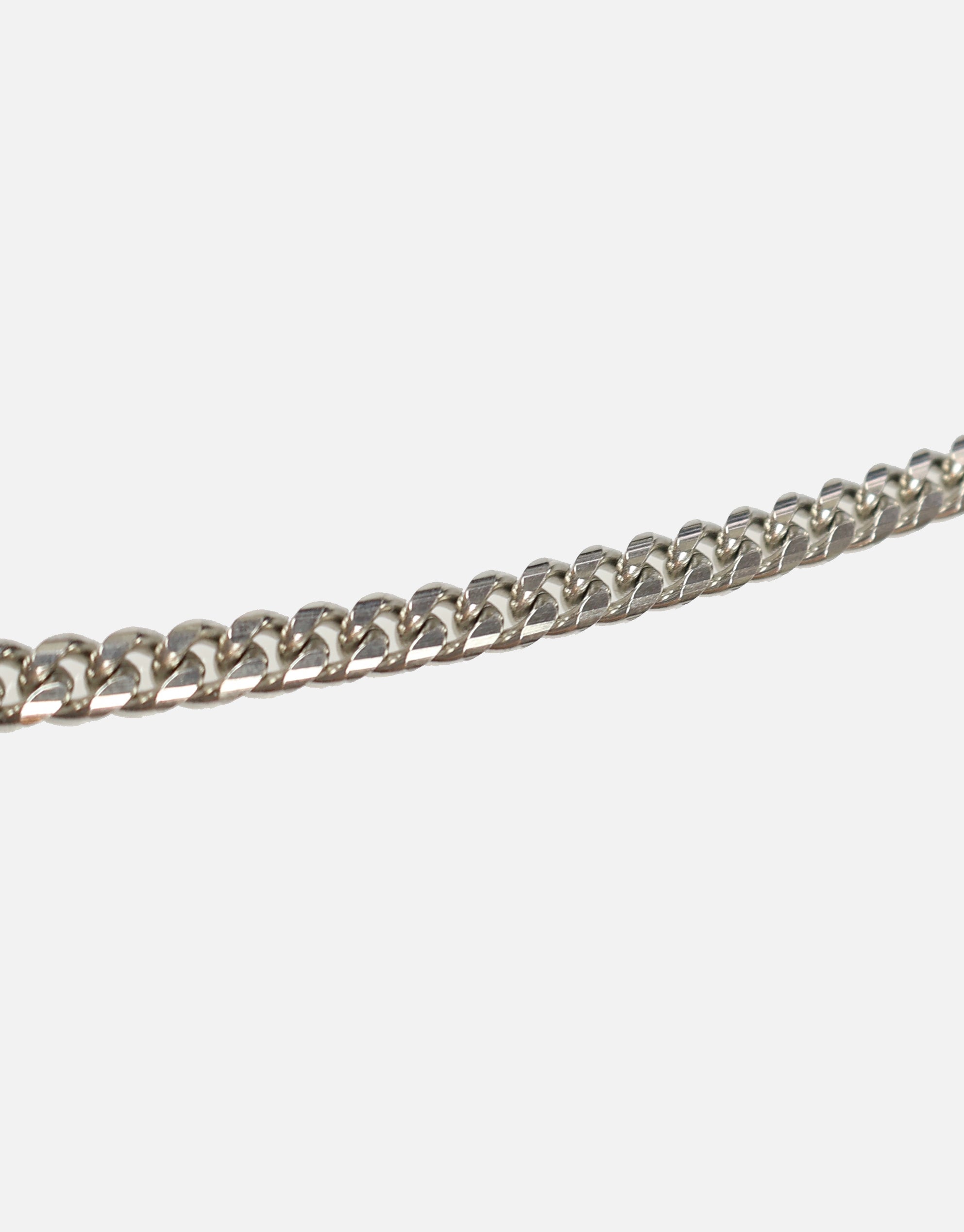 6mm Curb Chain in Silver | Hallensteins NZ