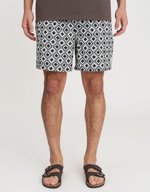 Calais Geo Swim Shorts