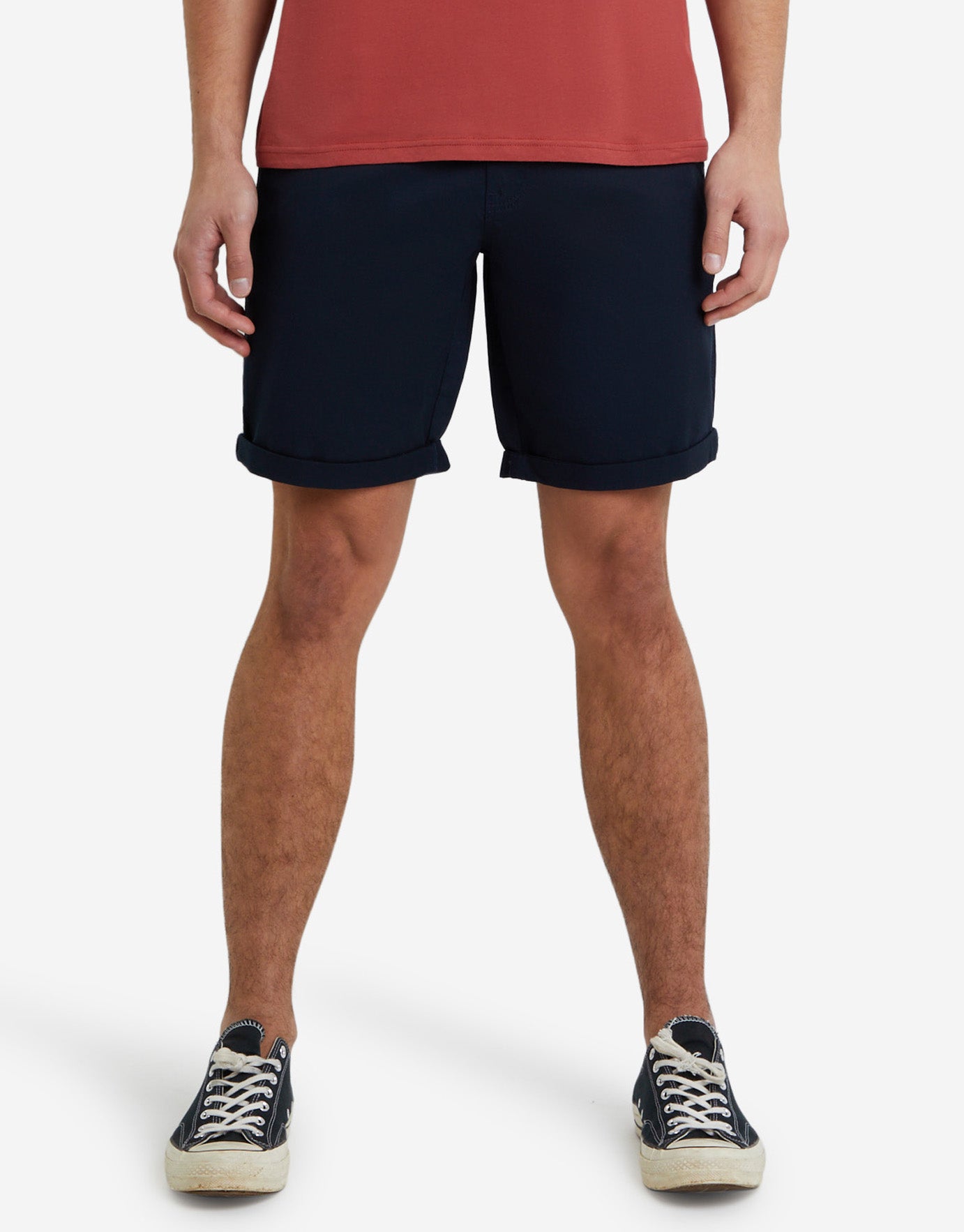 Organic Cotton Slim Fit Chino Shorts in 