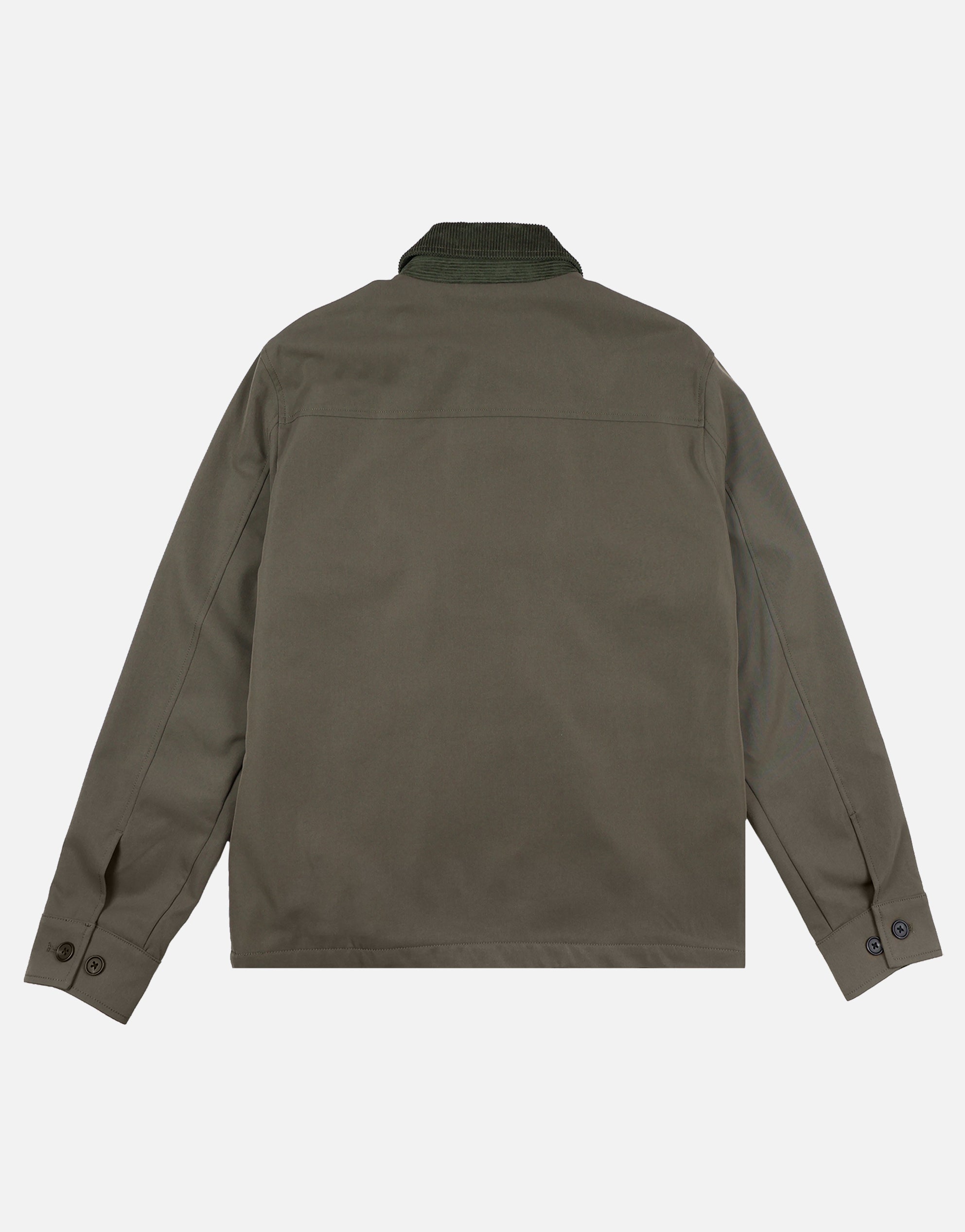Cord Collar Field Jacket in Khaki | Hallensteins NZ