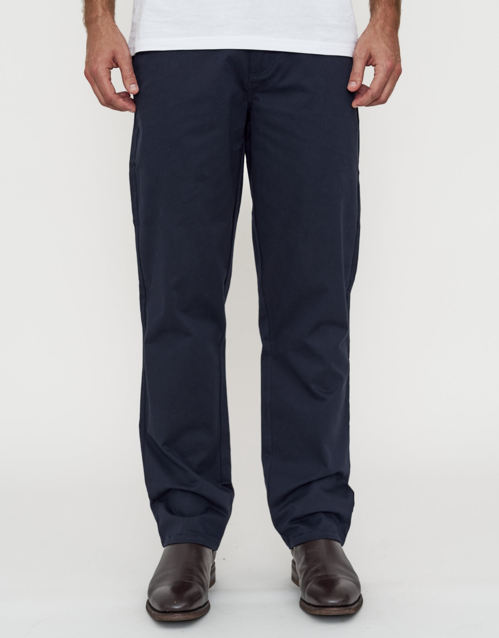 Smart Flex 2.0 Chino Pants in Black | Hallensteins NZ