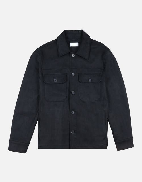 Faux Suede Smart Jacket