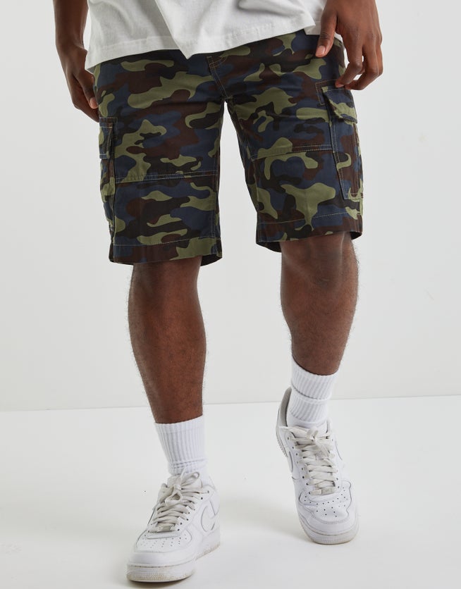 Cargo Camo Shorts in Green 002 Hallensteins US