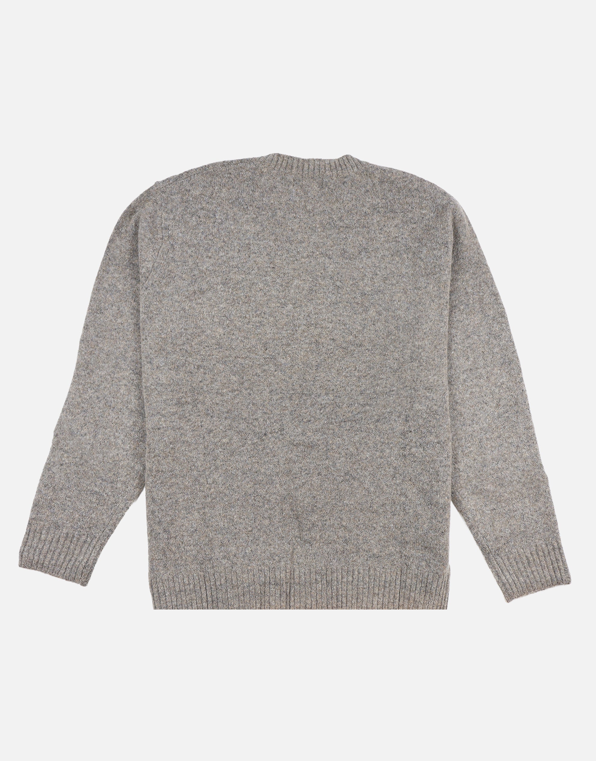 Melange Crew Neck Knit in Sand | Hallensteins NZ