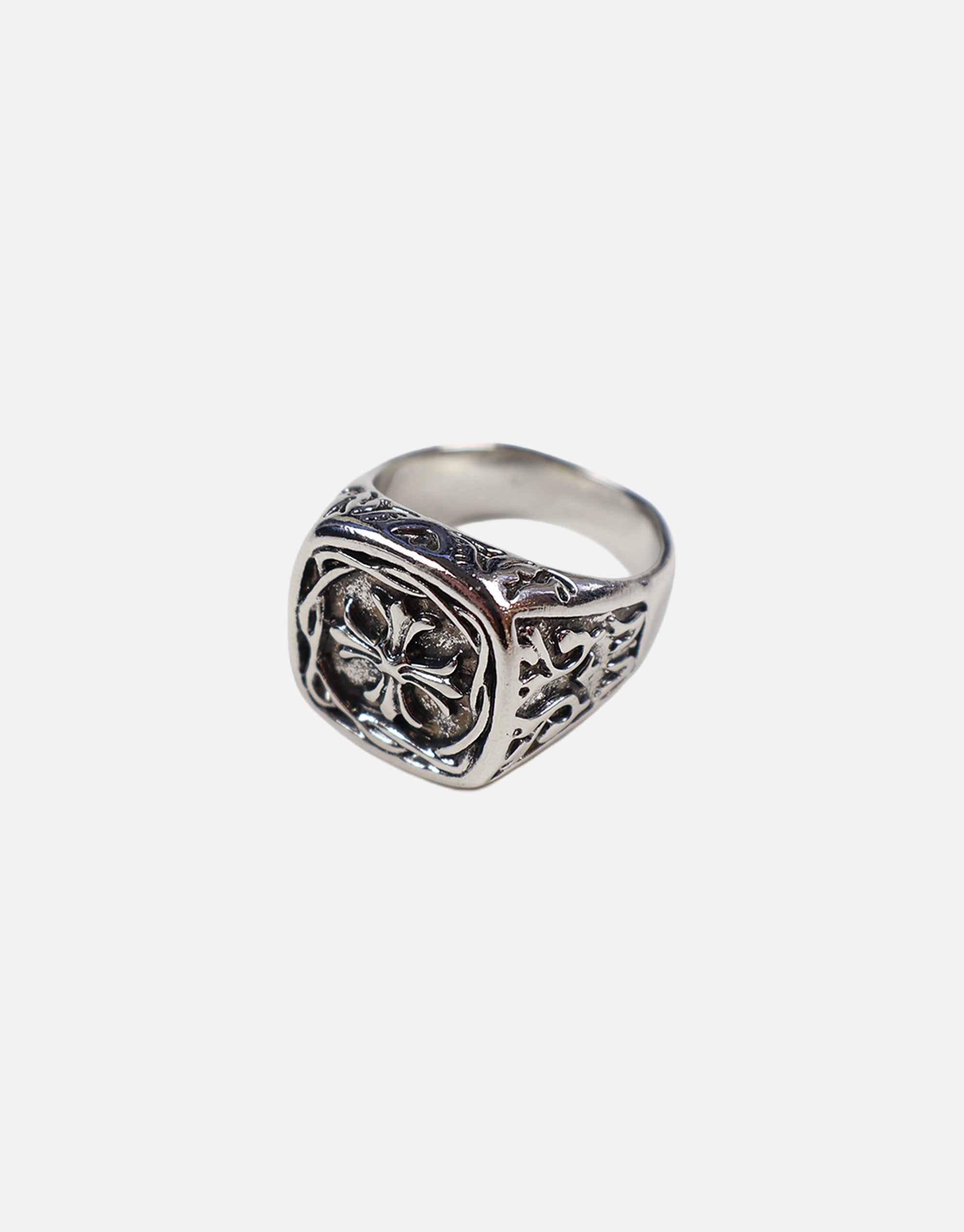 Merchant Signet Ring in Vintage Silver | Hallensteins NZ