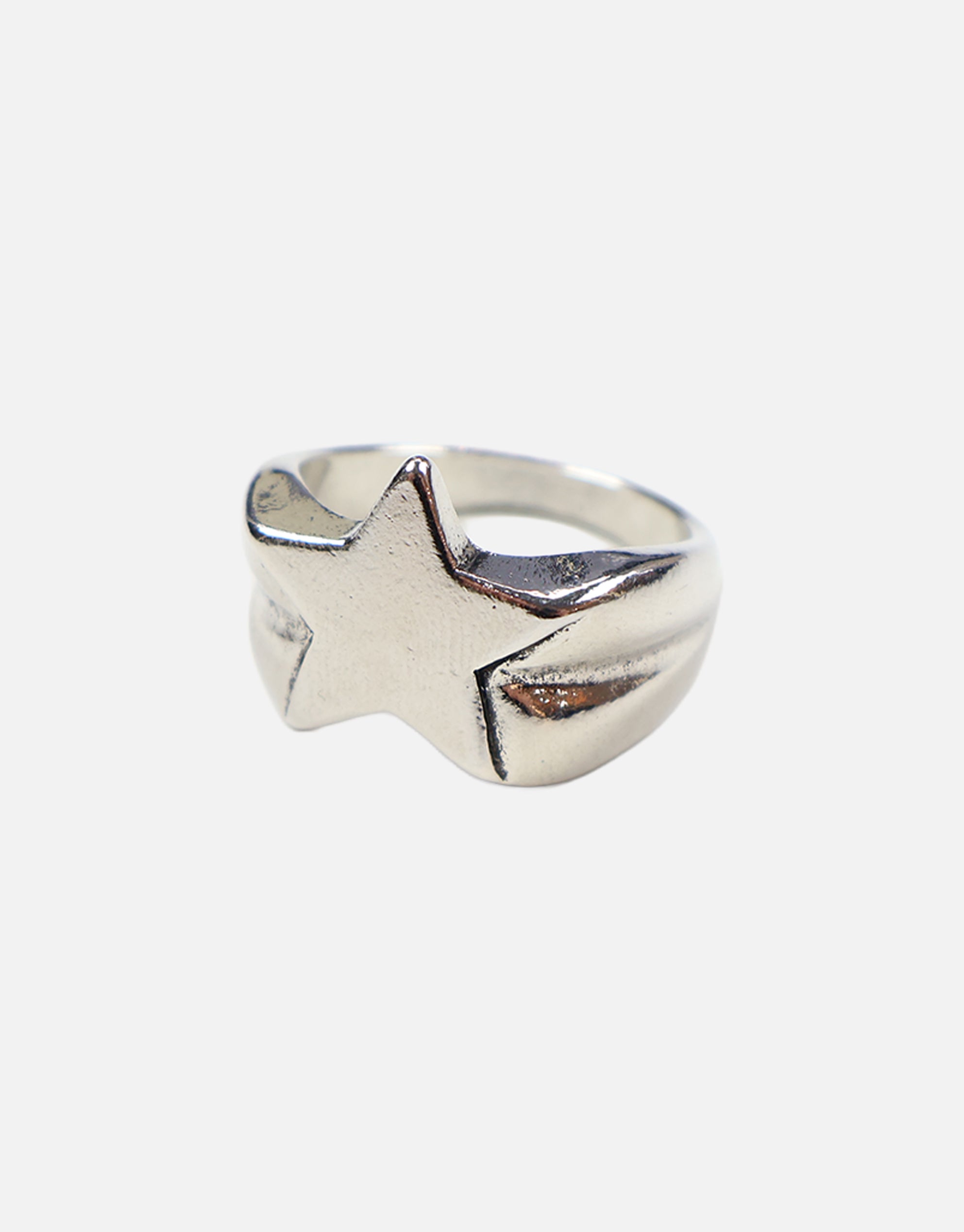 Star Cut Ring in Vintage Silver | Hallensteins NZ