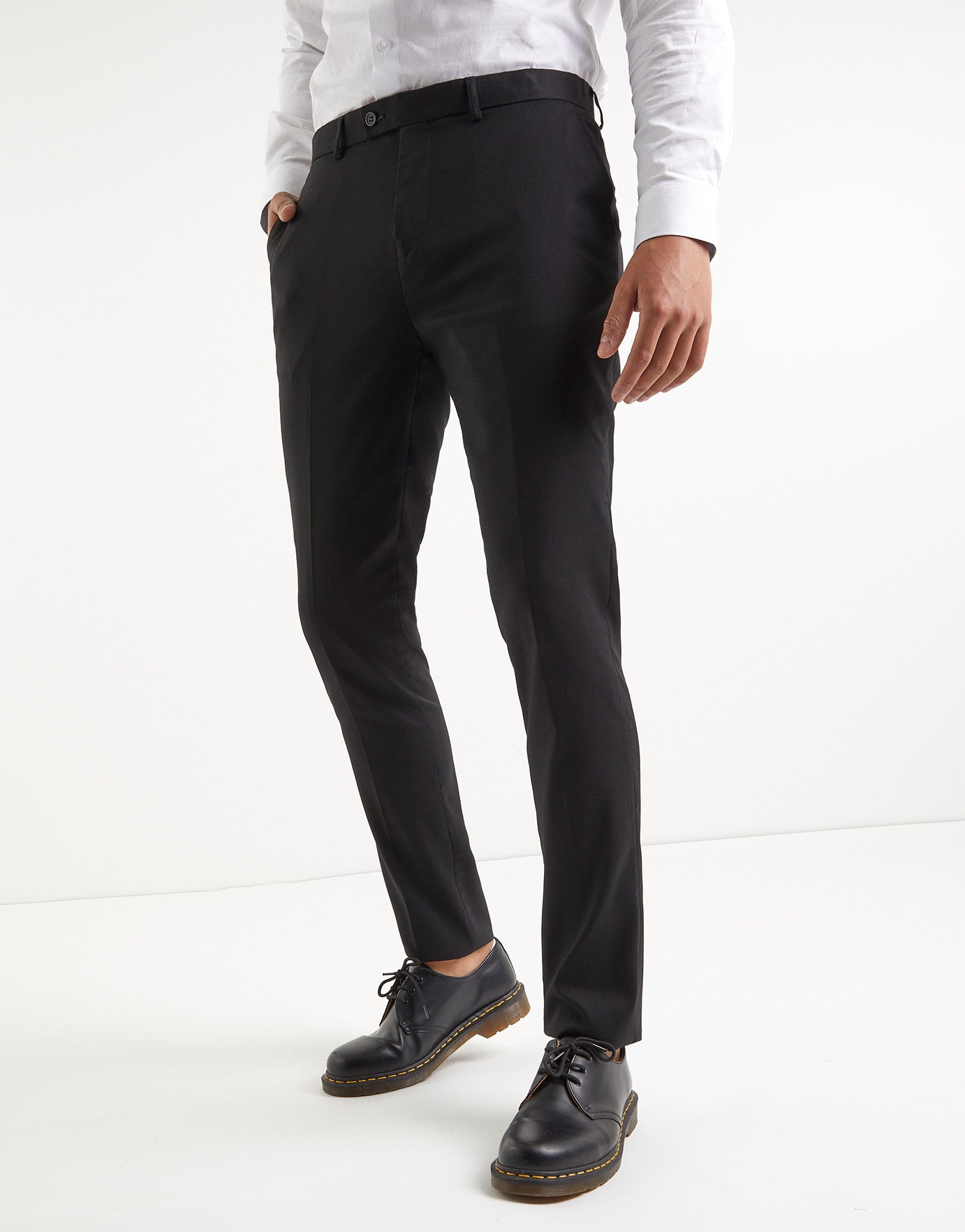 Egara Skinny Fit Windowpane Plaid Suit Separates Pants | All Sale| Men's  Wearhouse